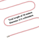 Rebellion Reign Silky Bondage Rope - Pink 10 metre length - BONDAGE - TOYS