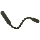Rechargeable Booty Beads Black - Adult Toys