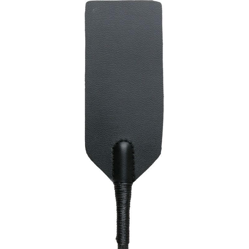 Rectangle Crop Whip Black - Adult Toys
