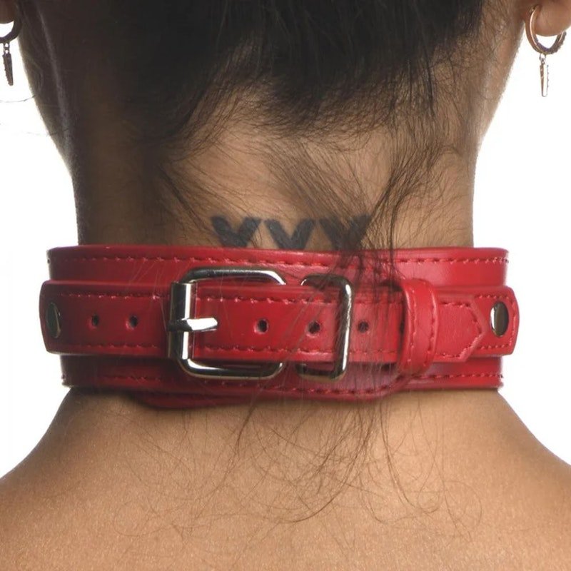 Red Female Chest Harness M/L - Adult Toys