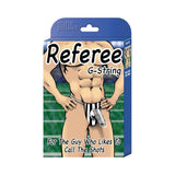 Referee Novelty G-String Black - Naughty by Nature Adult Store