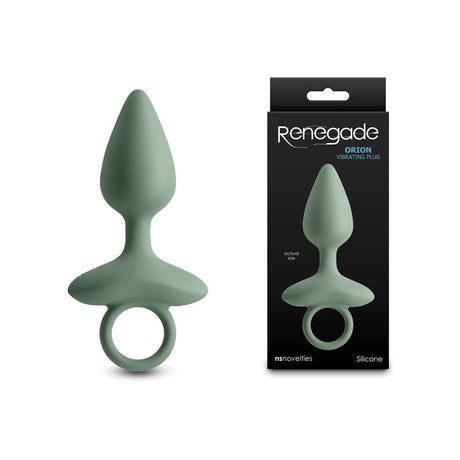 Renegade Orion - Sage - Green Vibrating Butt Plug - ANAL TOYS