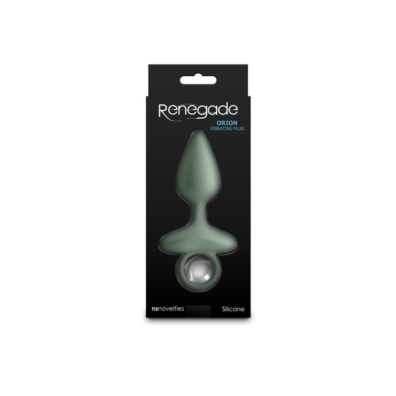 Renegade Orion - Sage - Green Vibrating Butt Plug - ANAL TOYS