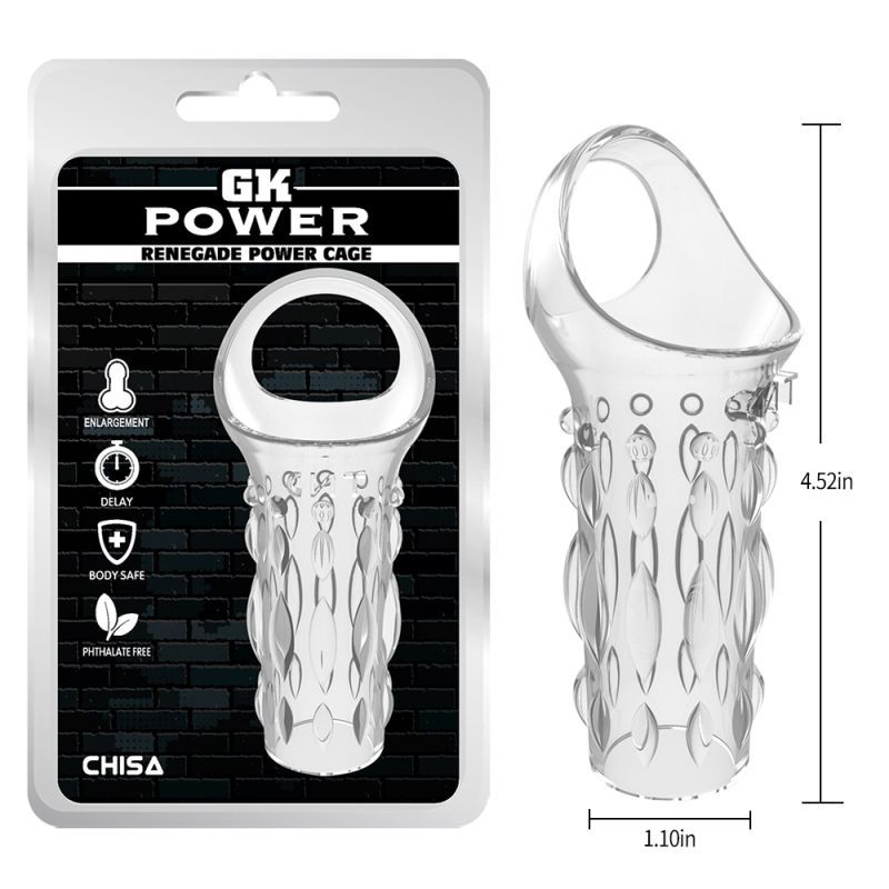 Clear Renegade Power Cage - Ultimate Strength Training Solution - Adult Toys - Naughty by Nature Adult Store