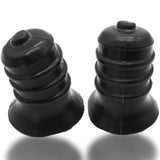 Ribnibs Curved Springy - Ribbed Nip Suckers Night - Adult Toys