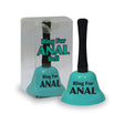 Ring For Anal Bell - Teal Novelty Bell - Novelties