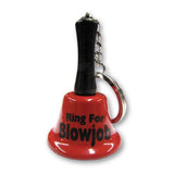 Ring For Blow Job Mini Bell Keychain - Naughty by Nature Adult Store