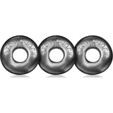 Ringer Cockring 3 Pc Steel - Adult Toys