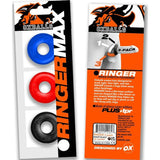 Ringer Max 3 Pc Multi Colour Cockring Set - Naughty by Nature Adult Store