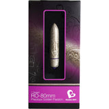 RO-80mm 7 Speed Precious Rose Gold Vibrating Bullet - Naughty by Nature Adult Store