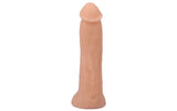 Roman Todd 8in Ultraskyn Cock w Removable Vac - U - Lock Suction Cup Vanilla - Adult Toys