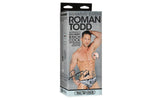 Roman Todd 8in Ultraskyn Cock w Removable Vac - U - Lock Suction Cup Vanilla - Adult Toys