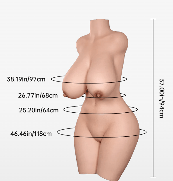 Romona Lifesize Anime Sex Doll Torso SSBBW - Sex Doll