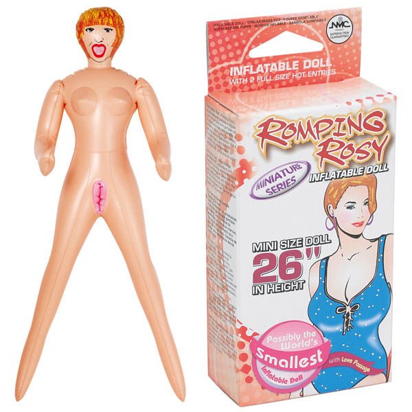 Romping Rosy Mini Inflatable Love Doll by Excellent Power – 26 - Inch - DOLLS