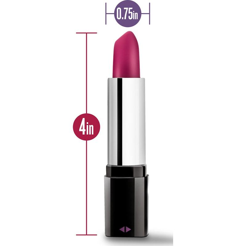 Rose Lipstick Vibe Black - Adult Toys