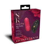 Rosegasm Petal Play Mini Bullet Vibrator Waterproof - BULLETS & EGGS
