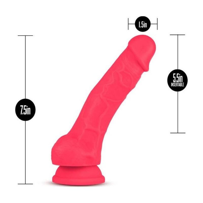 Ruse Hypnotize Cerise Dildo - Adult Toys