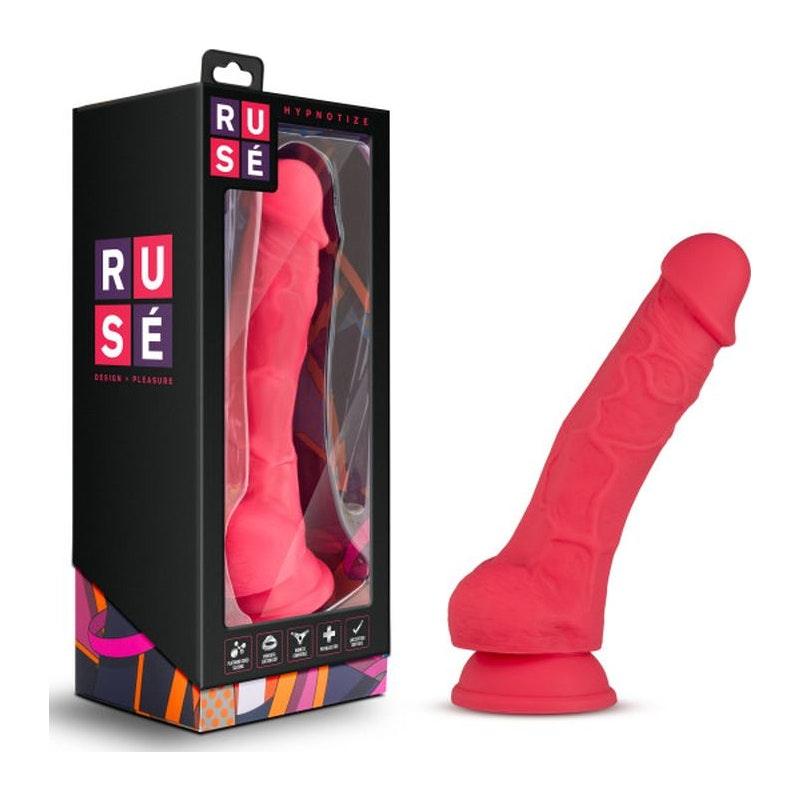 Ruse Hypnotize Cerise Dildo - Adult Toys