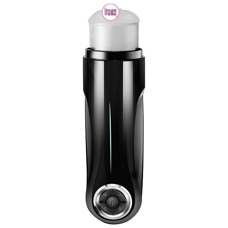 S - Hande Elisa Hands Free Auto Stroker – Thrusting Male Masturbator - Adult Toys