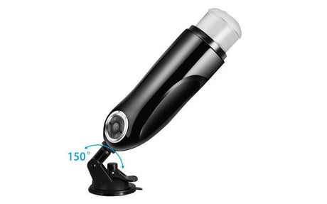 S - Hande Elisa Hands Free Auto Stroker – Thrusting Male Masturbator - Adult Toys
