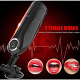 S - Hande Elisa Hands Free Auto Stroker – Thrusting Male Masturbator - Adult Toys