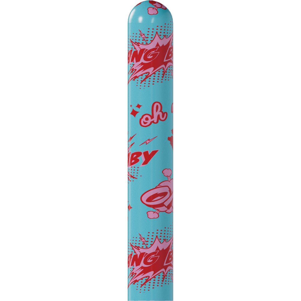 S Line Kaotix Bang Baby Blue USB Rechargeable Vibrator 17.8Cm - VIBRATORS