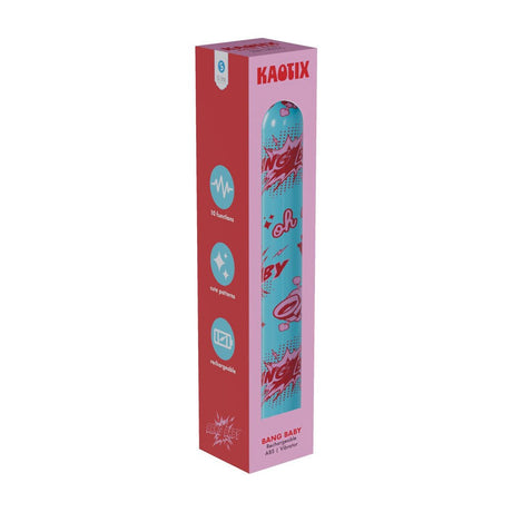 S Line Kaotix Bang Baby Blue USB Rechargeable Vibrator 17.8Cm - VIBRATORS