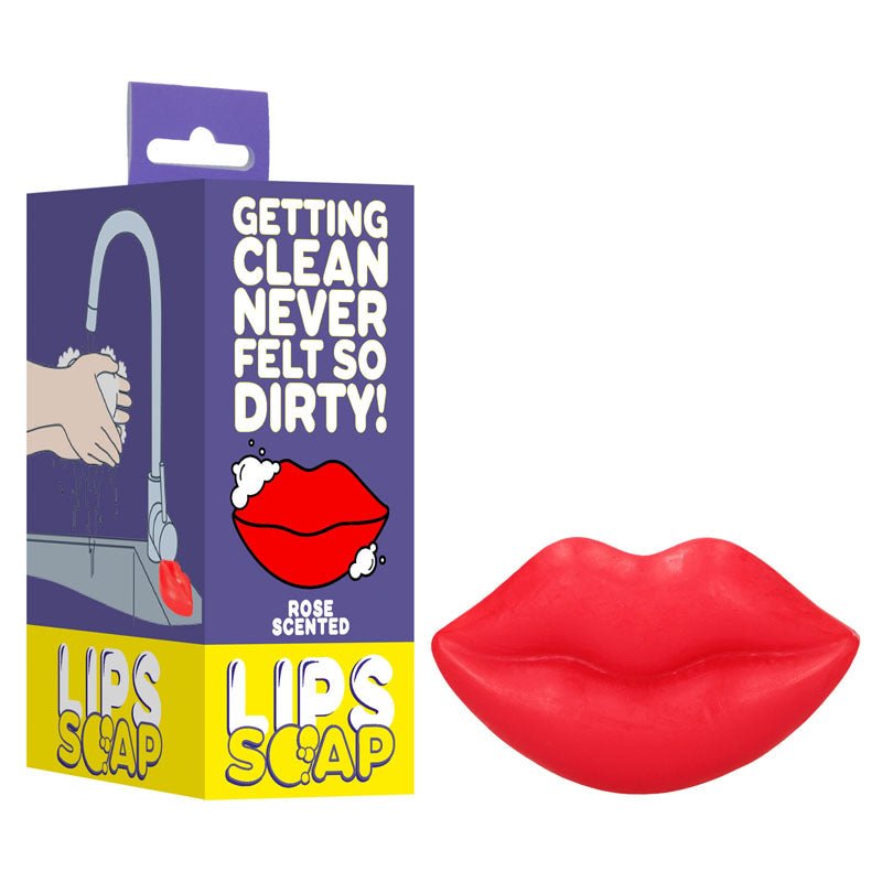 S - LINE Kiss Soap - Rose Scented Novelty Soap - Novelties