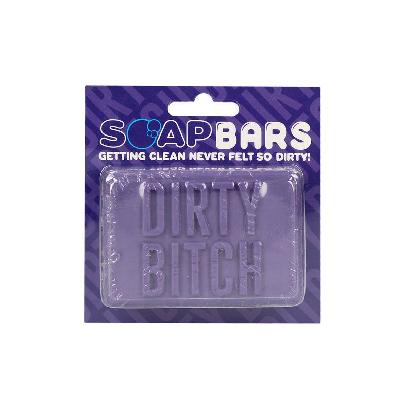 S - LINE Soap Bar - Dirty Bitch - Purple Novelty Soap - Novelties