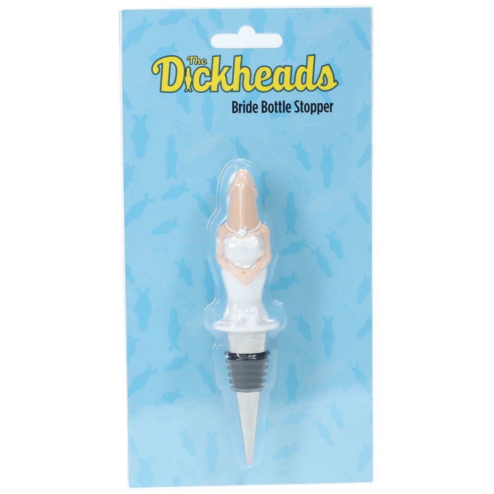 S - LINE The Dickheads - Bride Bottle Stopper - Novelty Wine Bottle Stopper - Novelties
