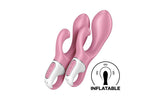 Satisfyer Air Pump Bunny 2 Pink - Naughty by Nature Adult Store