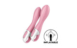 Satisfyer Air Pump Vibrator 2 Light Red - Adult Toys