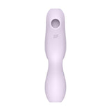 Satisfyer Curvy Trinity 2 Insertable Air Pulse Vibrator Violet - Naughty by Nature Adult Store