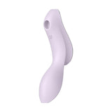 Satisfyer Curvy Trinity 2 Insertable Air Pulse Vibrator Violet - Naughty by Nature Adult Store