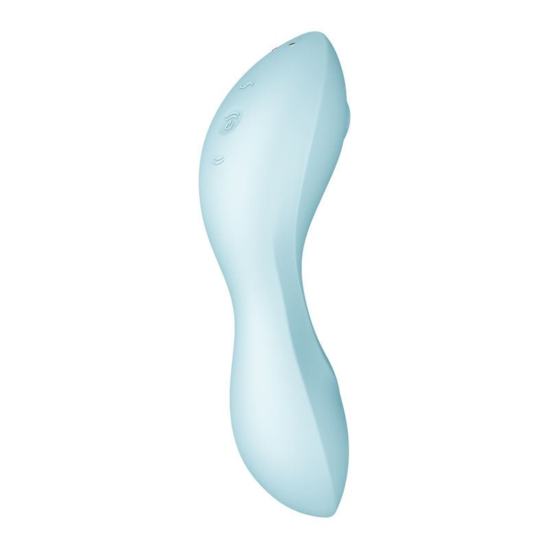 Satisfyer Curvy Trinity 5 - Air Pulse Stimulator & Vibrator with App Control - AIR PULSATION - PREMIUM