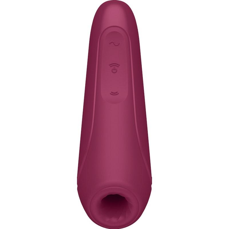 Satisfyer Curvy1+ Rose Red - Naughty by Nature Adult Store