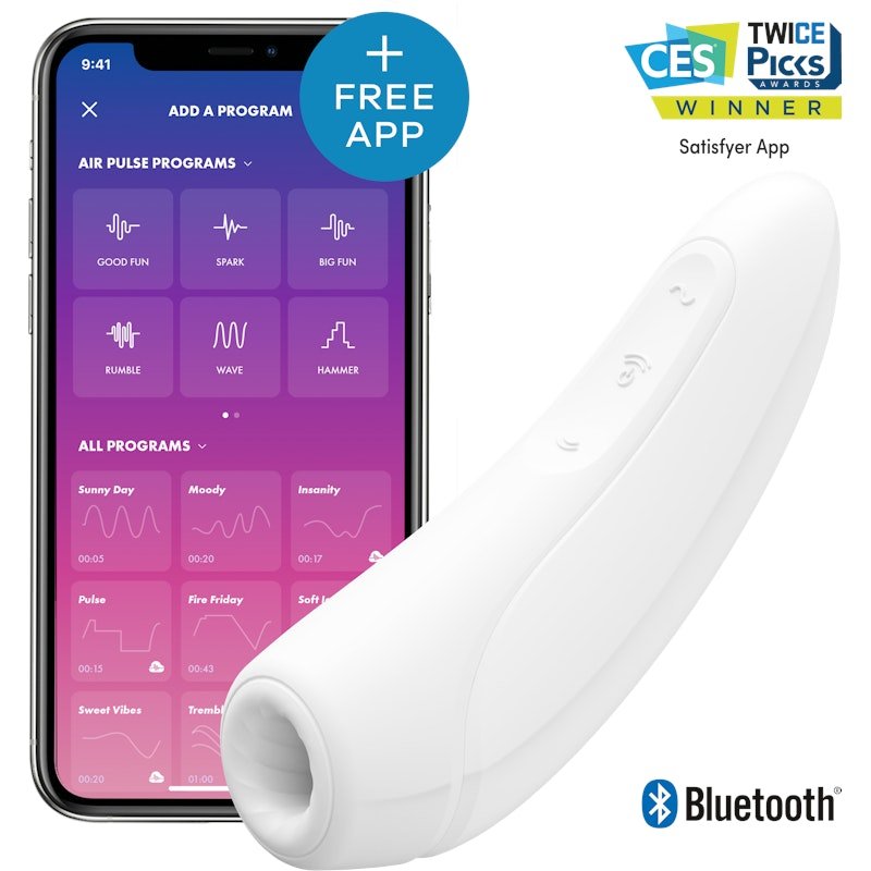 Satisfyer Curvy1+ White - Adult Toys