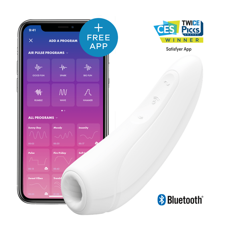 Satisfyer Curvy1+ White - Adult Toys