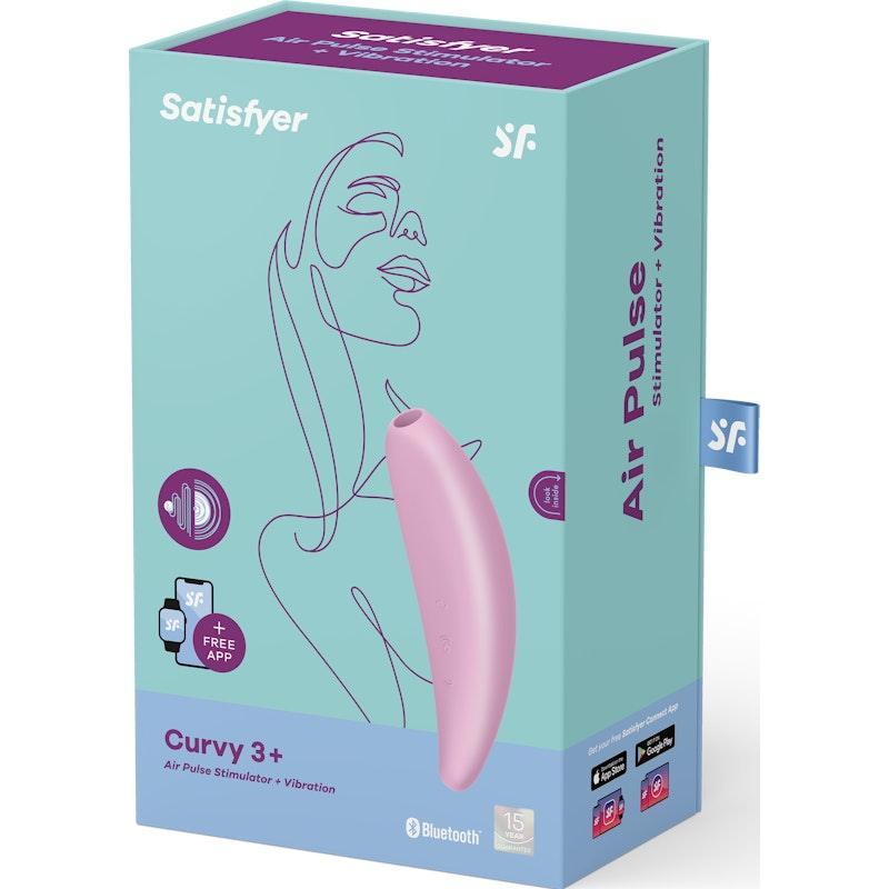 Satisfyer Curvy3+ Pink - Naughty by Nature Adult Store