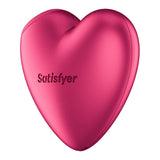 Satisfyer Cutie Heart Battery Operated Air Pulsation Stimulator - AIR PULSATION - PREMIUM