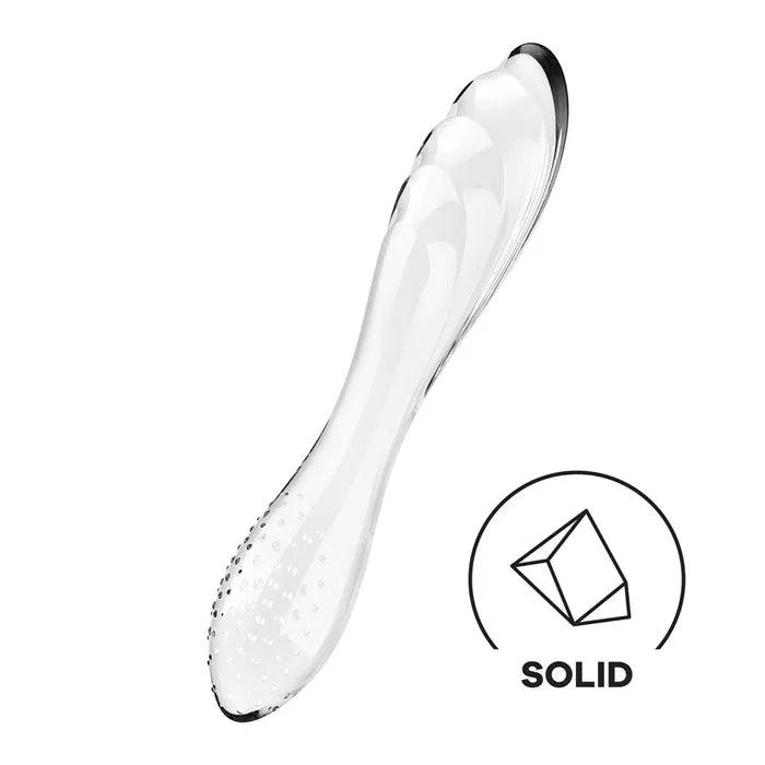 Satisfyer Dazzling Crystal 1 - Clear - Naughty by Nature Adult Store