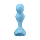 Satisfyer Deep Diver Vibrating Connect App Anal Plug Blue - Naughty by Nature Adult Store