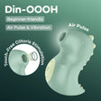Satisfyer Din - OOOH - Mint Green Air Pulse Stimulator - AIR PULSATION - PREMIUM