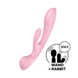 Satisfyer Embrace Me - Pink USB Rechargeable Rabbit Vibrator - Naughty by Nature Adult Store