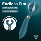 Satisfyer Endless Fun Battery Series Green Stimulator - STIMULATORS - PREMIUM
