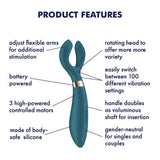 Satisfyer Endless Fun Battery Series Green Stimulator - STIMULATORS - PREMIUM