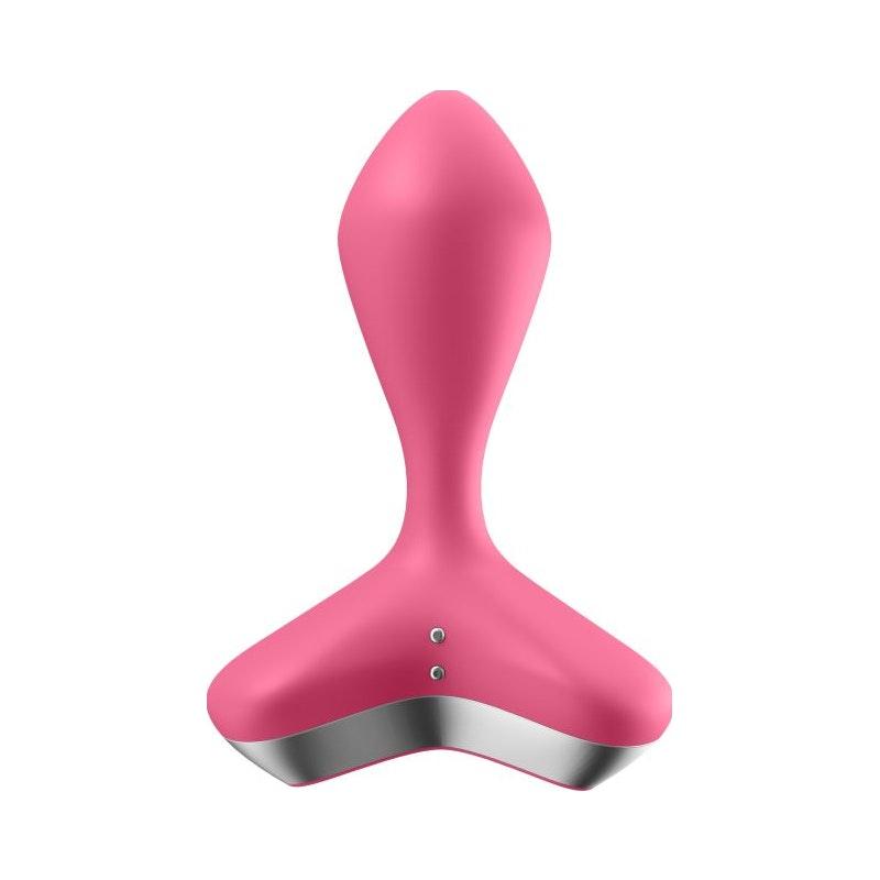 Satisfyer Game Changer Vibrating Anal Plug Pink - Naughty by Nature Adult Store