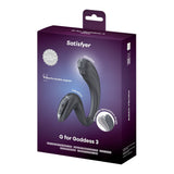 Satisfyer Goddess 3 Grey Vibrator With Clit Stim - VIBRATORS-PREMIUM