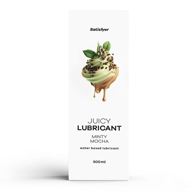 Satisfyer Juicy Minty Mocha Water - Based Personal Lubricant – 300 ml - LUBES - LOCAL