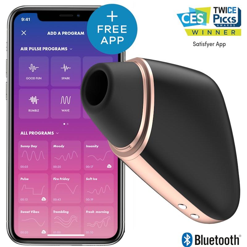 Satisfyer Love Triangle Black - Adult Toys